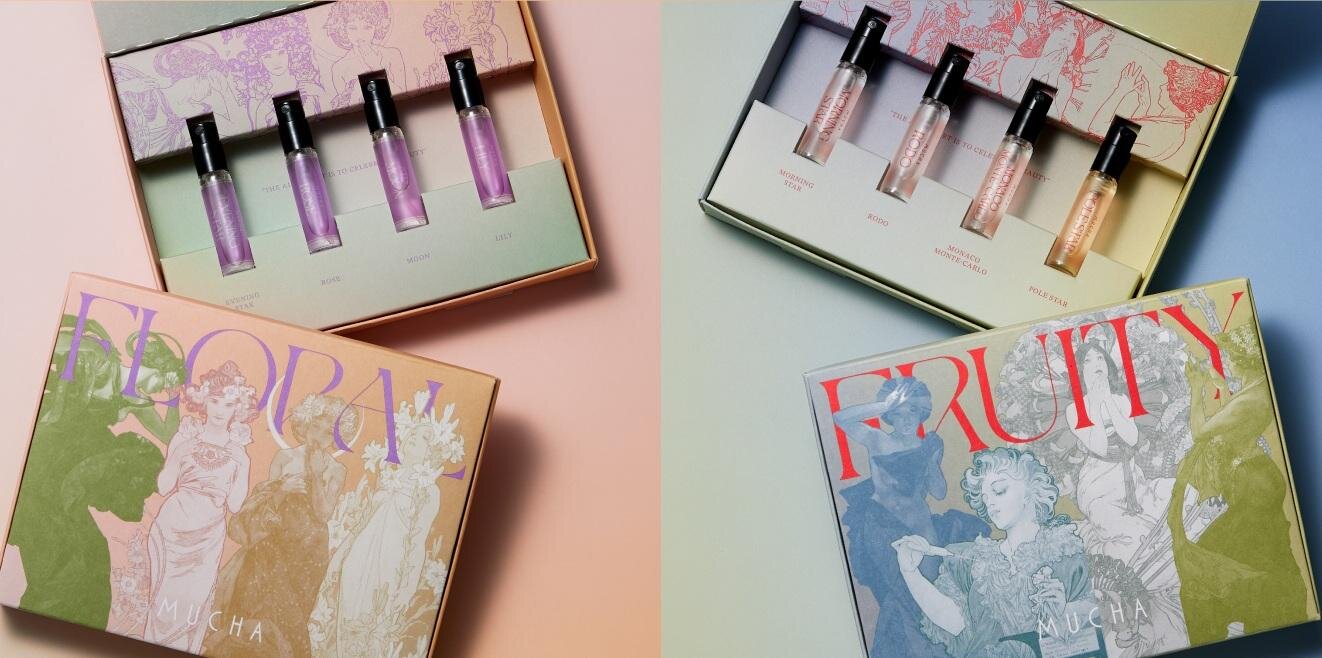 ミュシャ2025年クリスマスコフレ第1弾“まるでミュージアムボックス