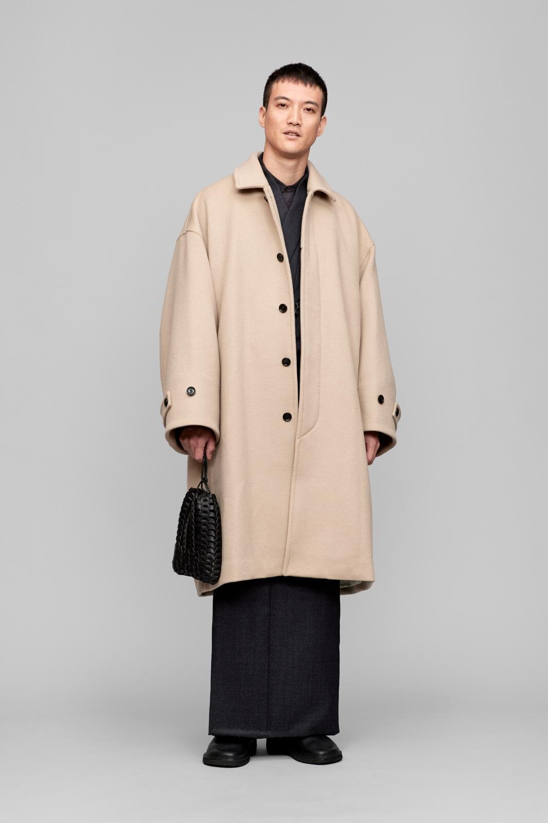 Y. & SONS×グラフペーパー“帯いらず”のウールギャバジン着物＆着物の上