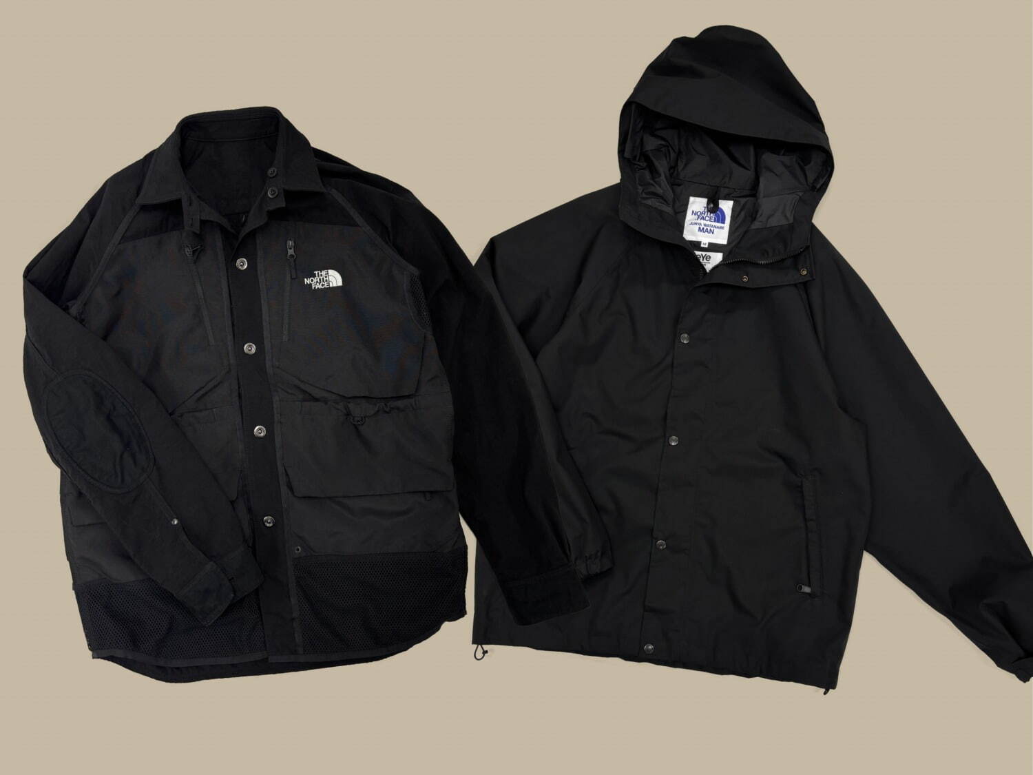 ザ・ノース・フェイス×アイ ジュンヤ ワタナべ マン、“ハイテク素材”の
