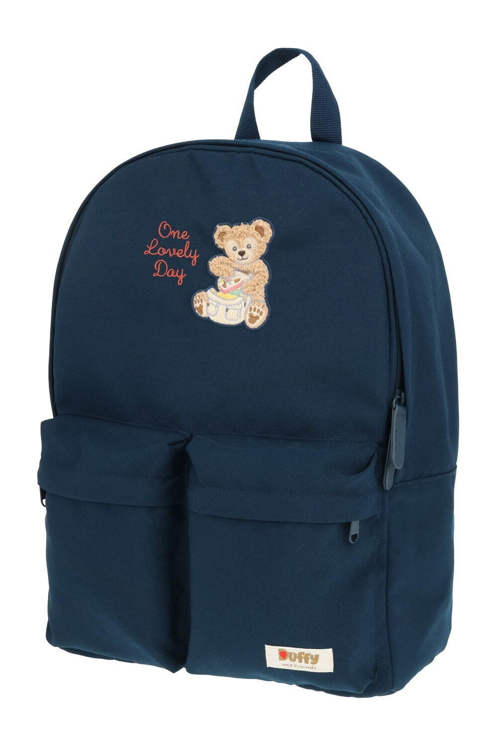 ダッフィー＆フレンズ25年春夏グッズ、“おでかけ準備中”のダッフィー