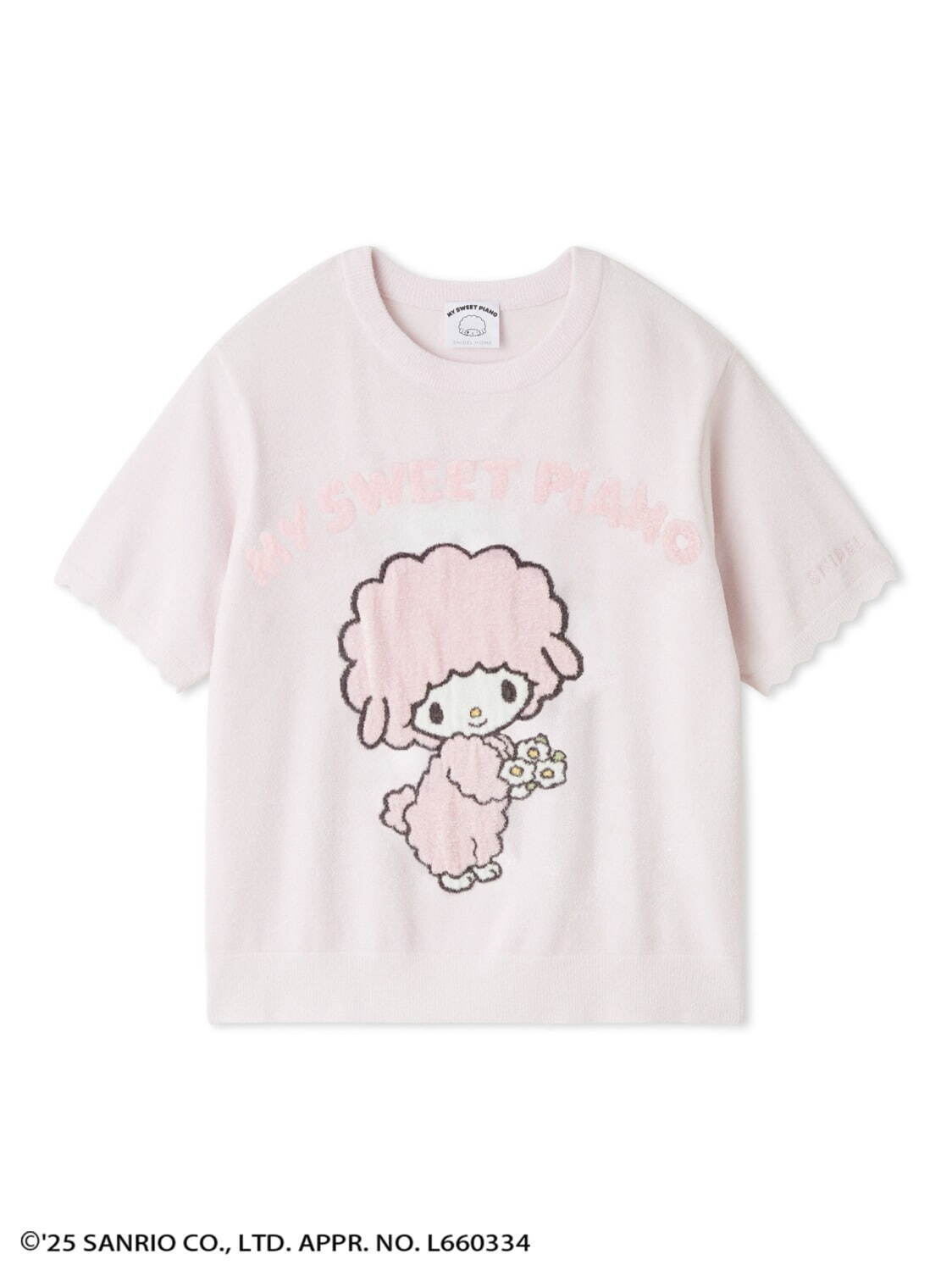 スナイデル ホーム「マイメロディ」ルームウェア、“チェックずきん”の