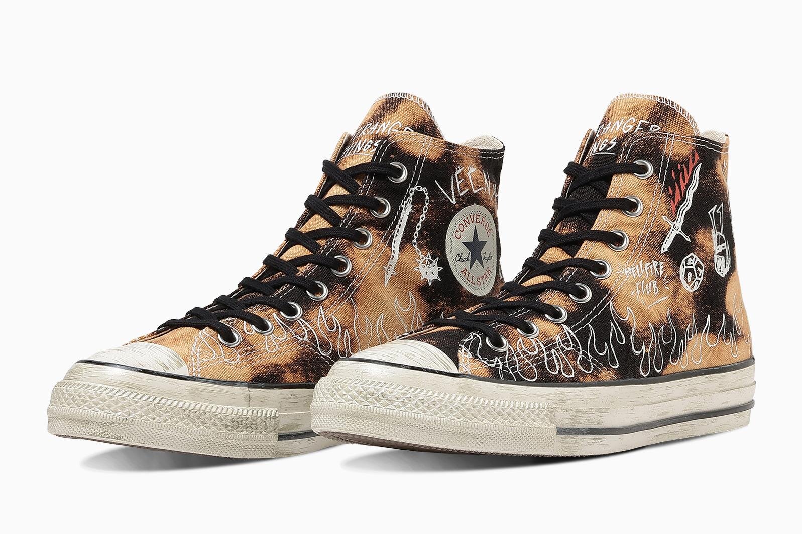 コンバース「トレックウェーブ」新作厚底スニーカー、“レパードor