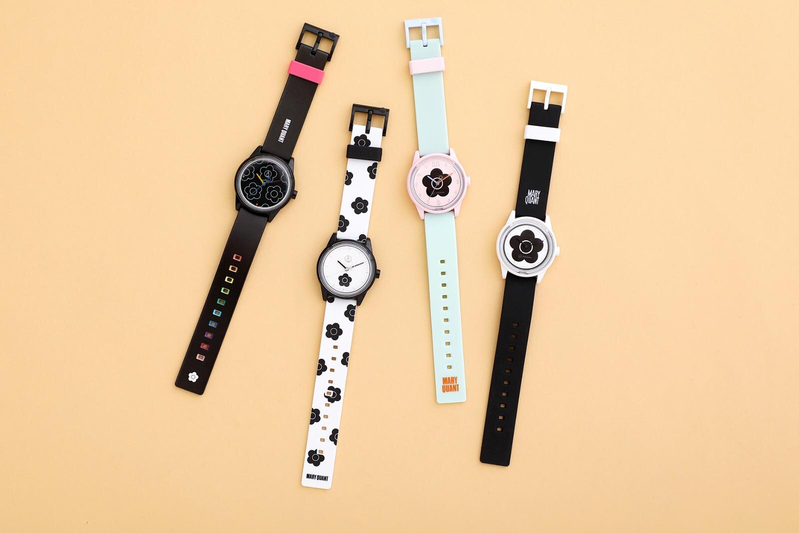 BABY-G×ハリボーの腕時計「BG-169HRB」マットスケルトンのバンド