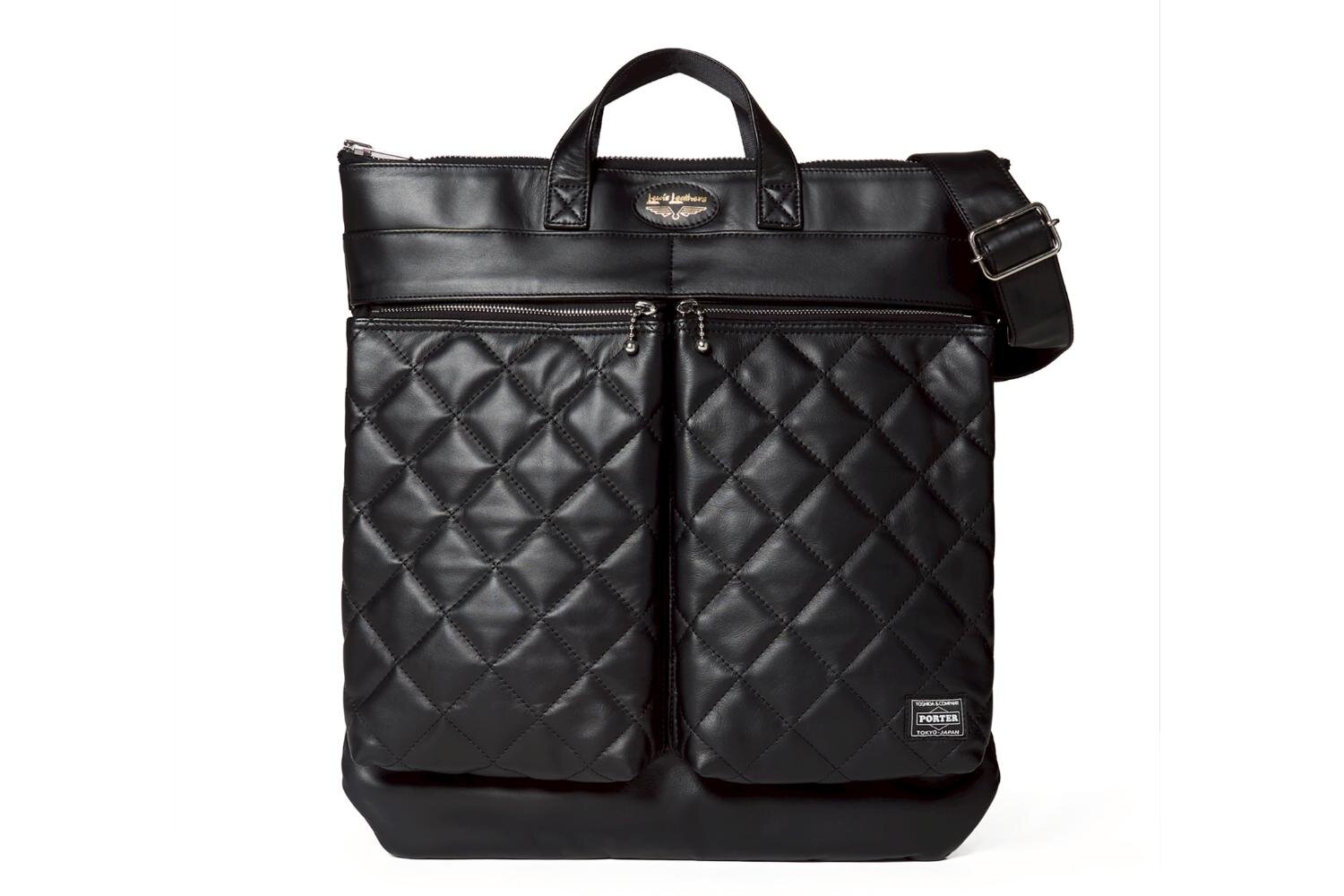 sacai×PORTER、デイパック＆ファー付きヘルメットバッグ発売