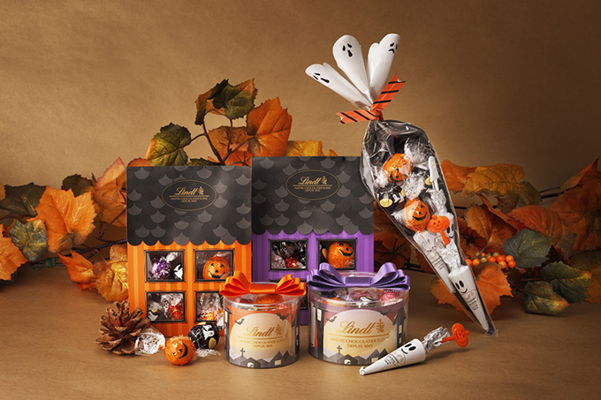 リンツからハロウィン限定ジャック・オ・ランタン＆ゴーストのチョコ