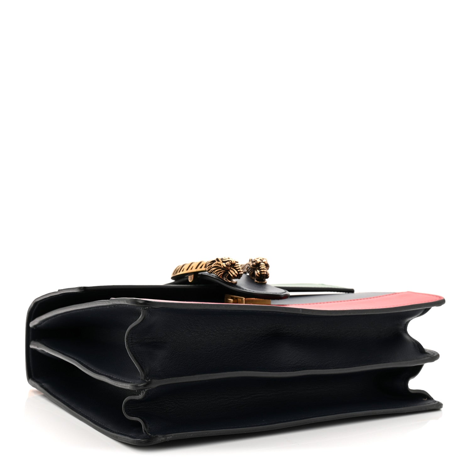 Gucci Moon Calfskin Web Medium Dionysus Bamboo Top Handle Bag