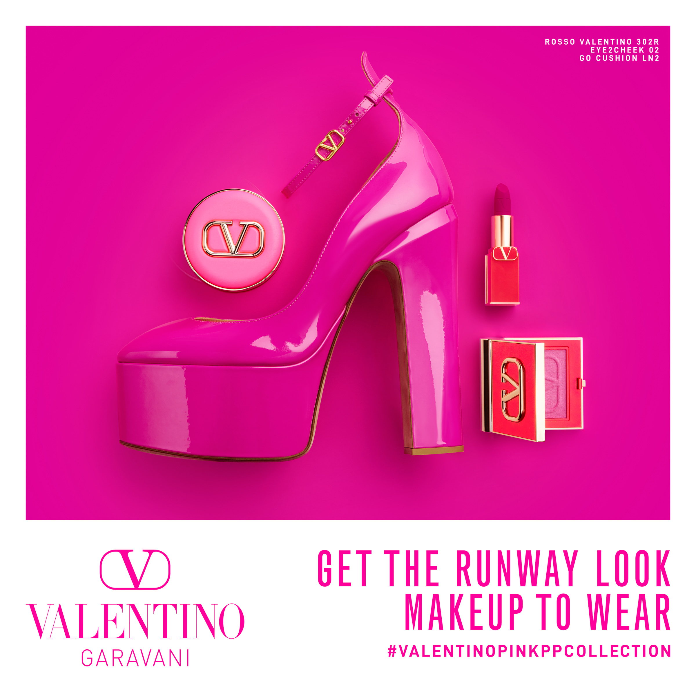 ヴァレンティノ ビューティ 表参道店が「ピンク PP コレクション」に