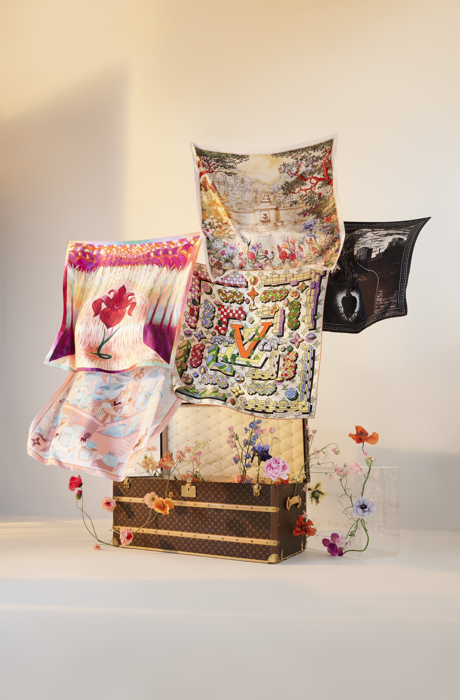 ルイ・ヴィトンが5組のアーティストとコラボ、フラワーを再解釈した
