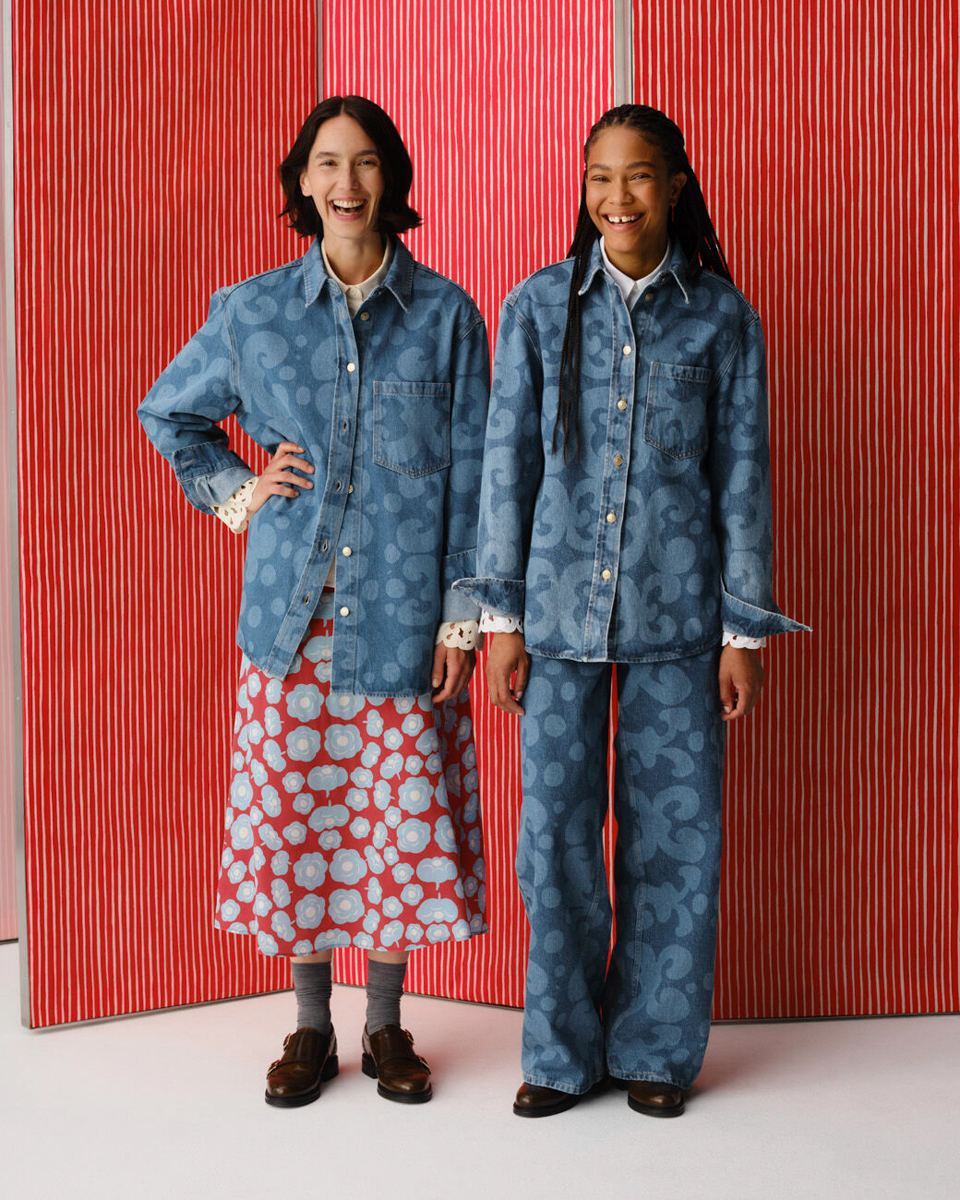 マリメッコ」デニムコレクションのプレスプリングが登場 ウニッコ柄