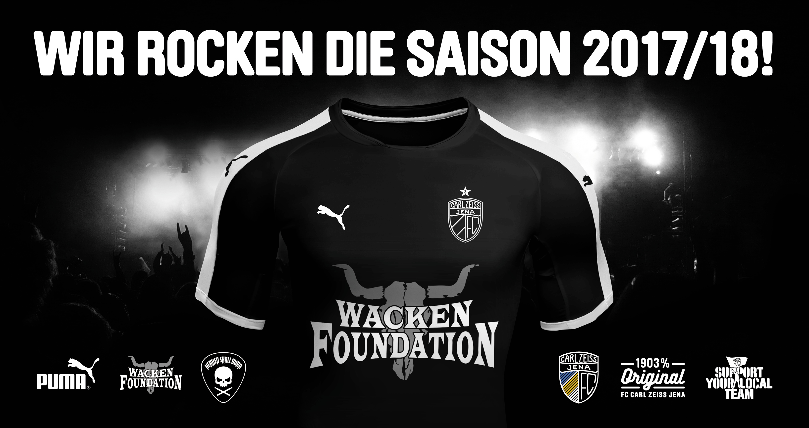 FCC-Trikot: Mit Heaven Shall Burn und Wacken die Liga rocken - FC