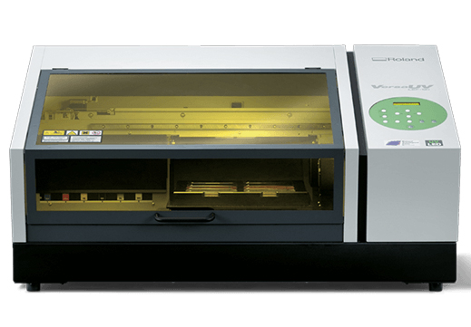 オリジナルグッズ制作にUVプリンター Roland LEF2-200