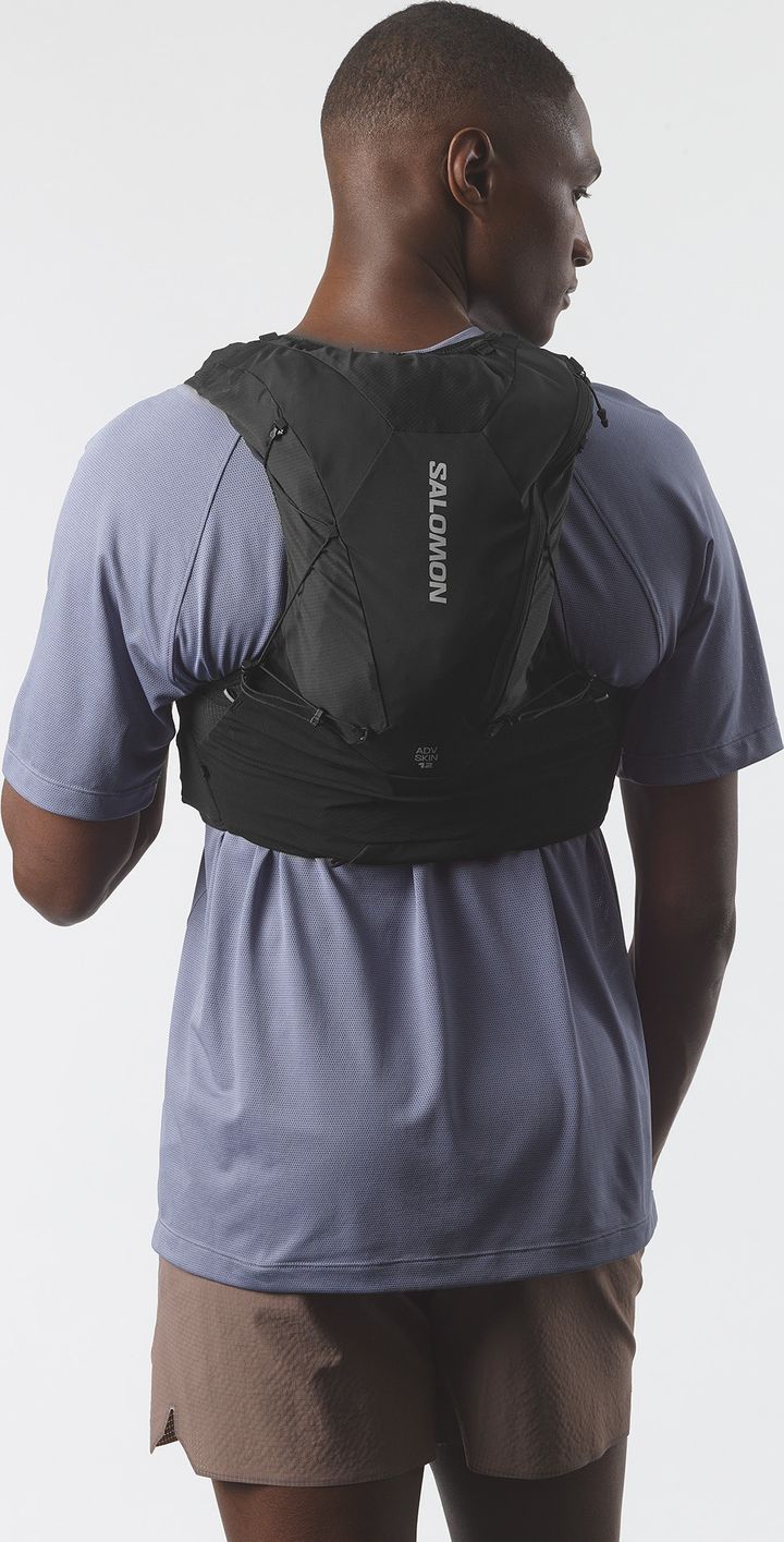 Salomon Adv Skin 12 Black | Buy Salomon Adv Skin 12 Black here