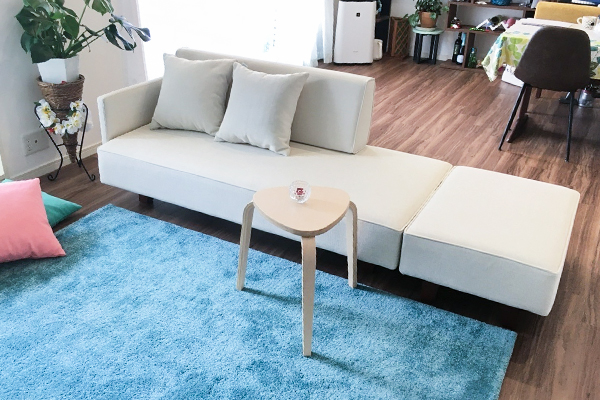 UK 2.5人掛け + UK スツール | お客様の声 | ソファ専門店FLANNEL SOFA