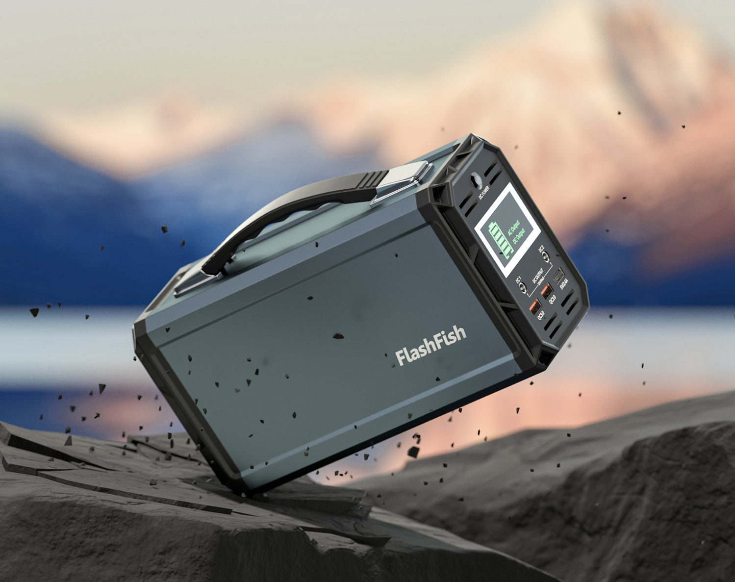FlashFish G300 Portable Power Station | 300W 222Wh only $159.99