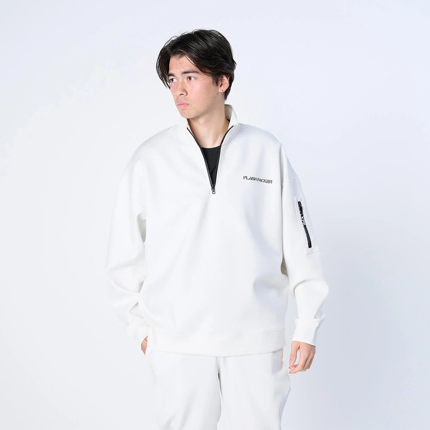 XP-AIR HALFZIP（エアテンション® ダンボールニット ジップパーカー