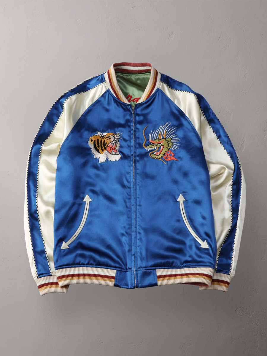 スーベニアジャケット タイガー&ドラゴン FN-OJ-SV003 | THE FLAT HEAD