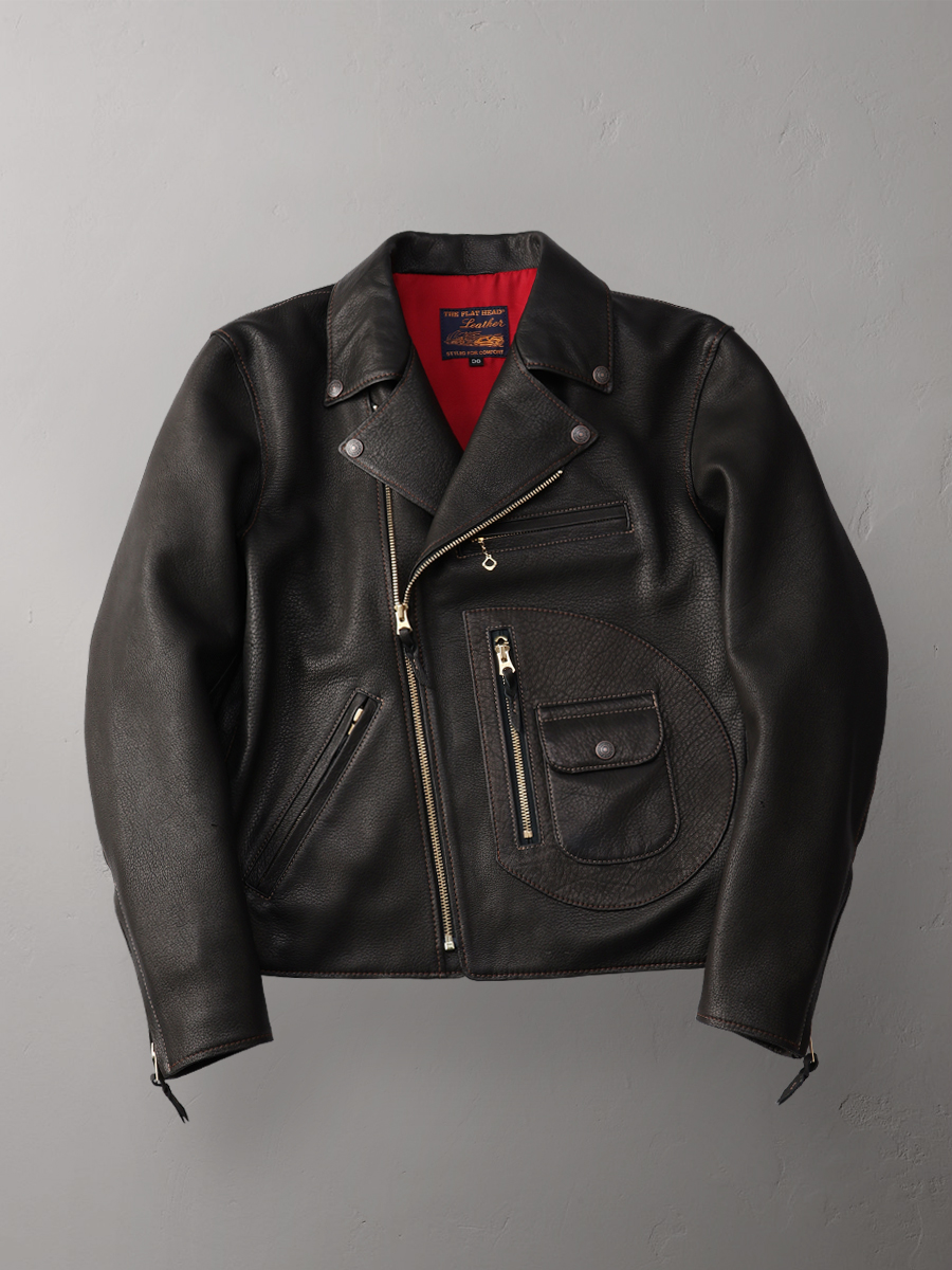 ディアスキン ダブルライダースジャケット FN-LJ-DW001 | THE FLAT HEAD