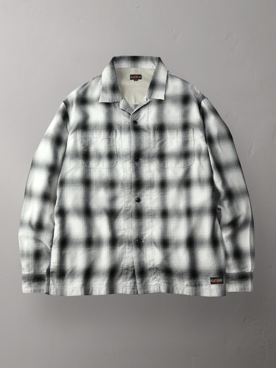 オンブレチェックシャツ FN-SCR-015L | THE FLAT HEAD