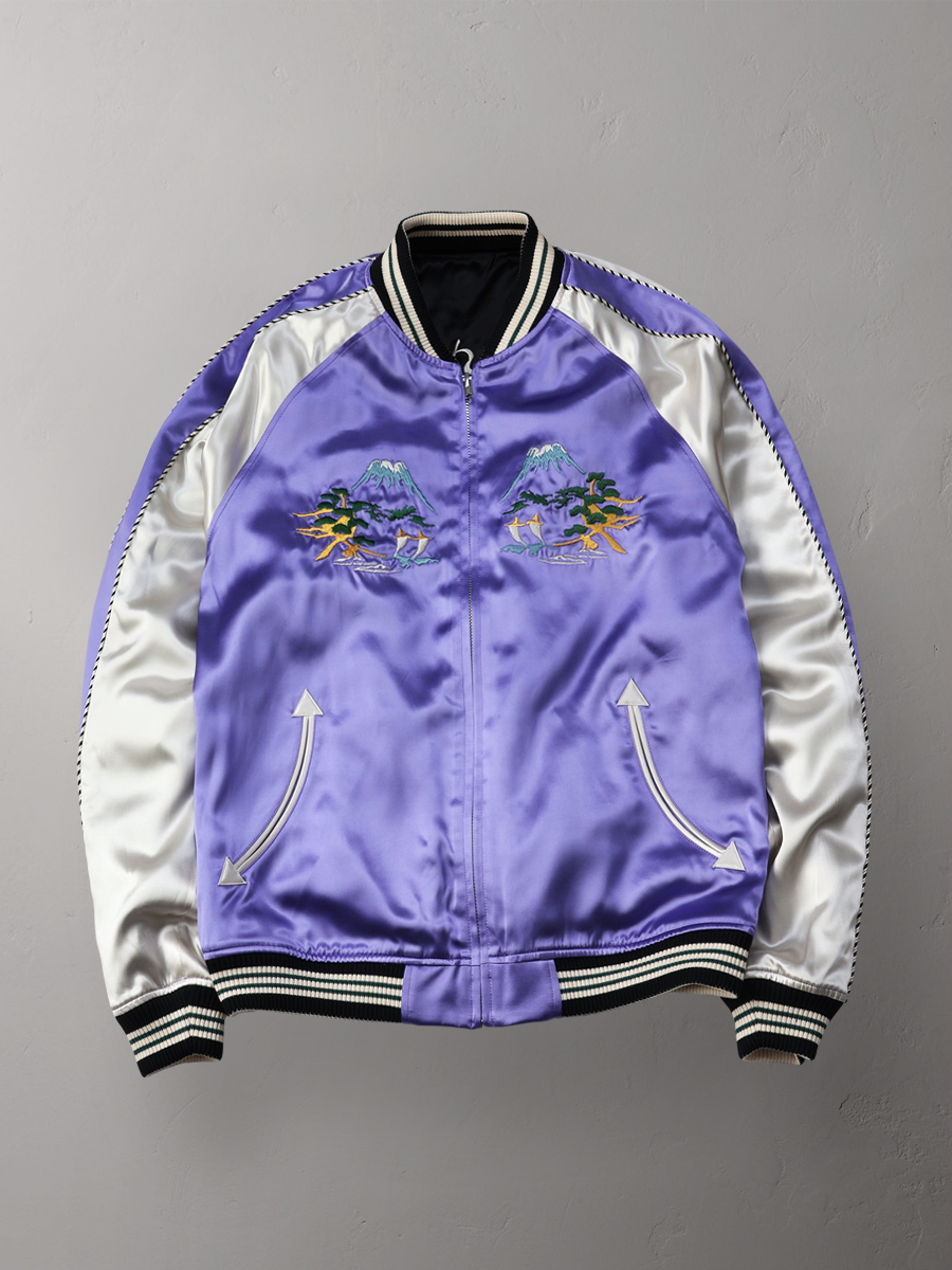 スーベニアジャケット タイガー&ジャパンマップ FN-OJ-SV004 | THE