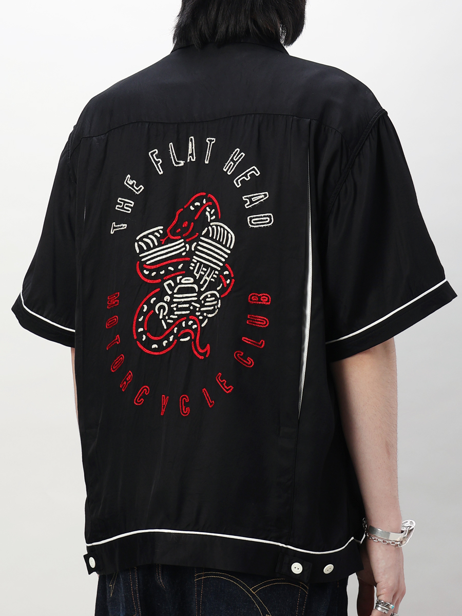 直営店限定 ボーリングシャツ FN-SRO-008SB | THE FLAT HEAD