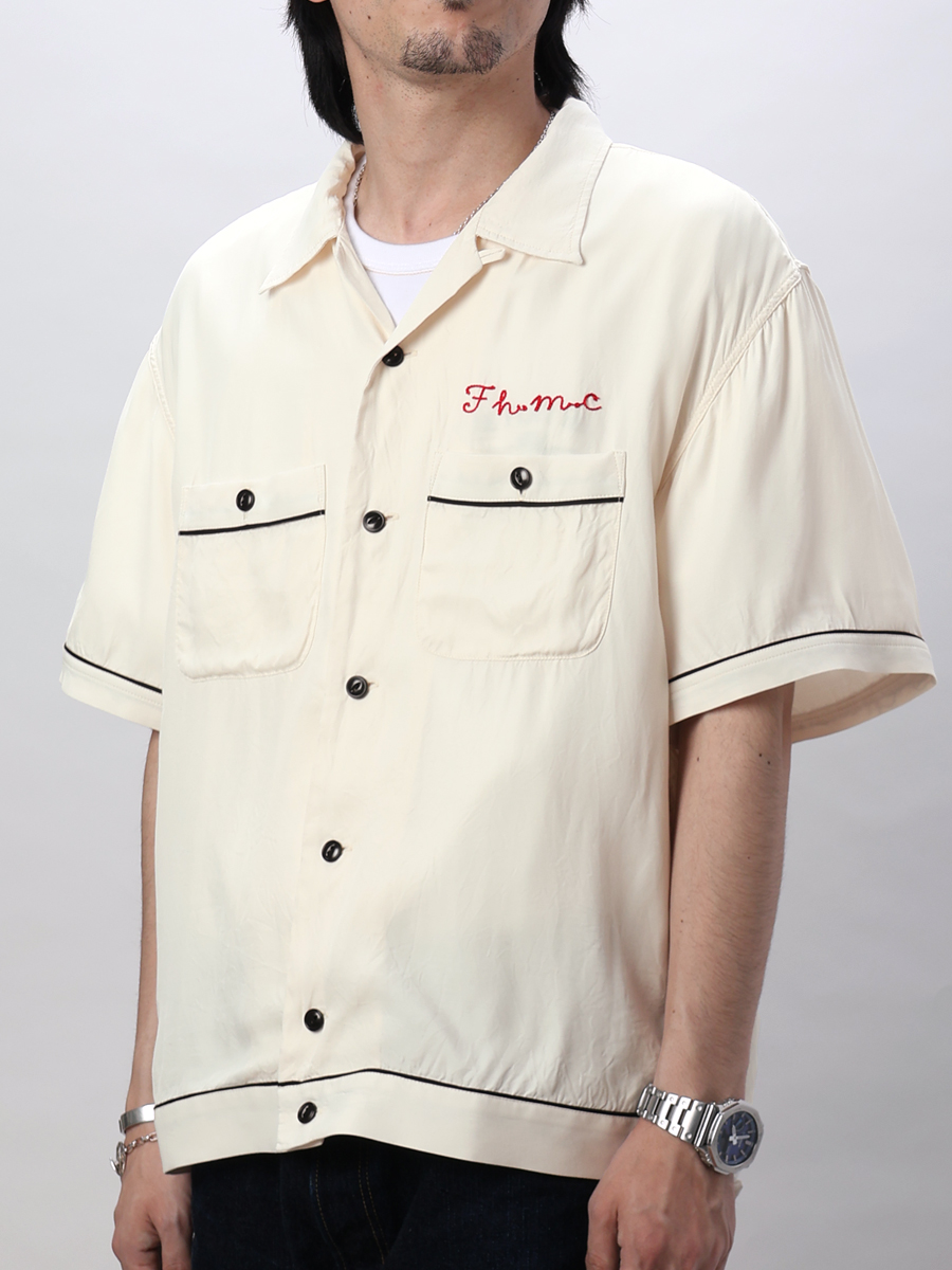 直営店限定 ボーリングシャツ FN-SRO-008SB | THE FLAT HEAD