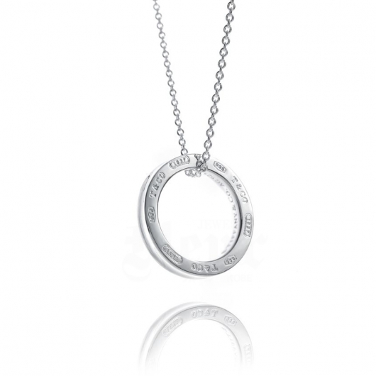 ティファニー 1837 サークル ペンダント M 刻印セット [Jewel Fleur