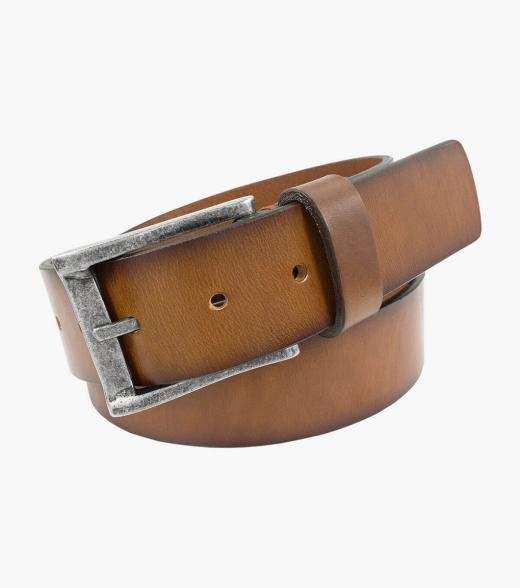 Albert XL Casual Genuine Leather Belt Men's Belts | Florsheim.com