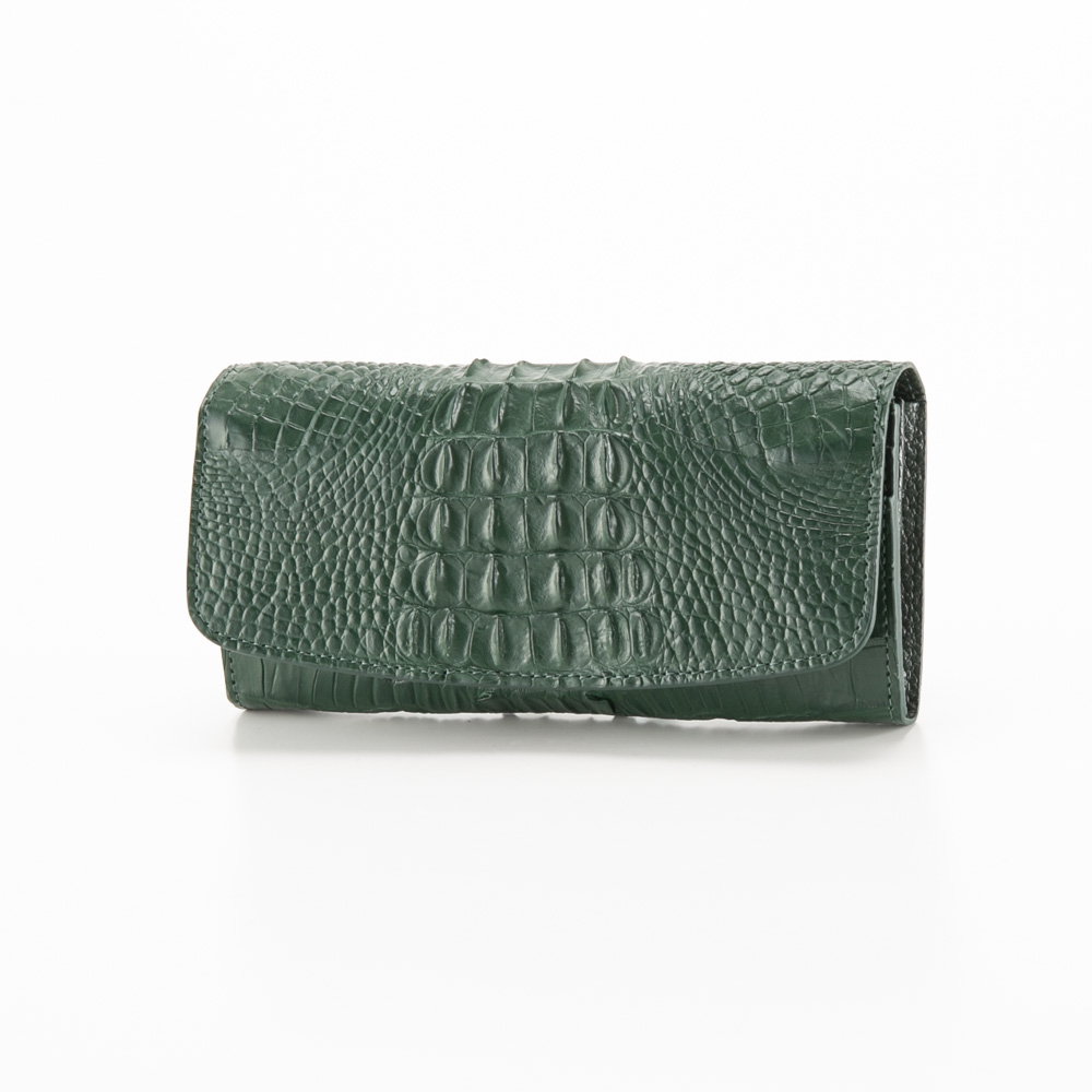 ロダニア RODANIA クロコダイル かぶせ長財布 RDOC9965【FITHOUSE