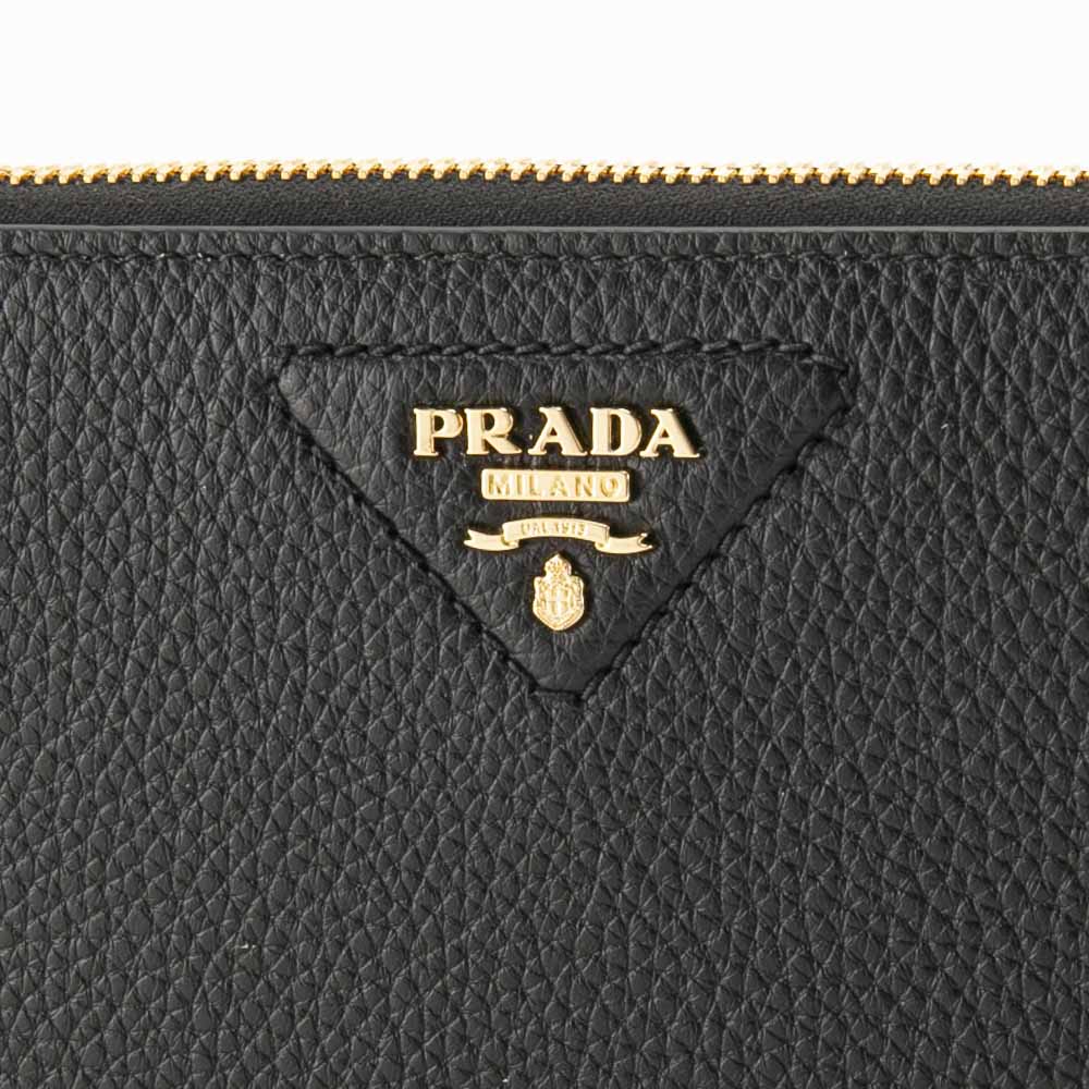 プラダ PRADA VITELLO DAINO ラウンド長財布 1ML506 2BBE【FITHOUSE
