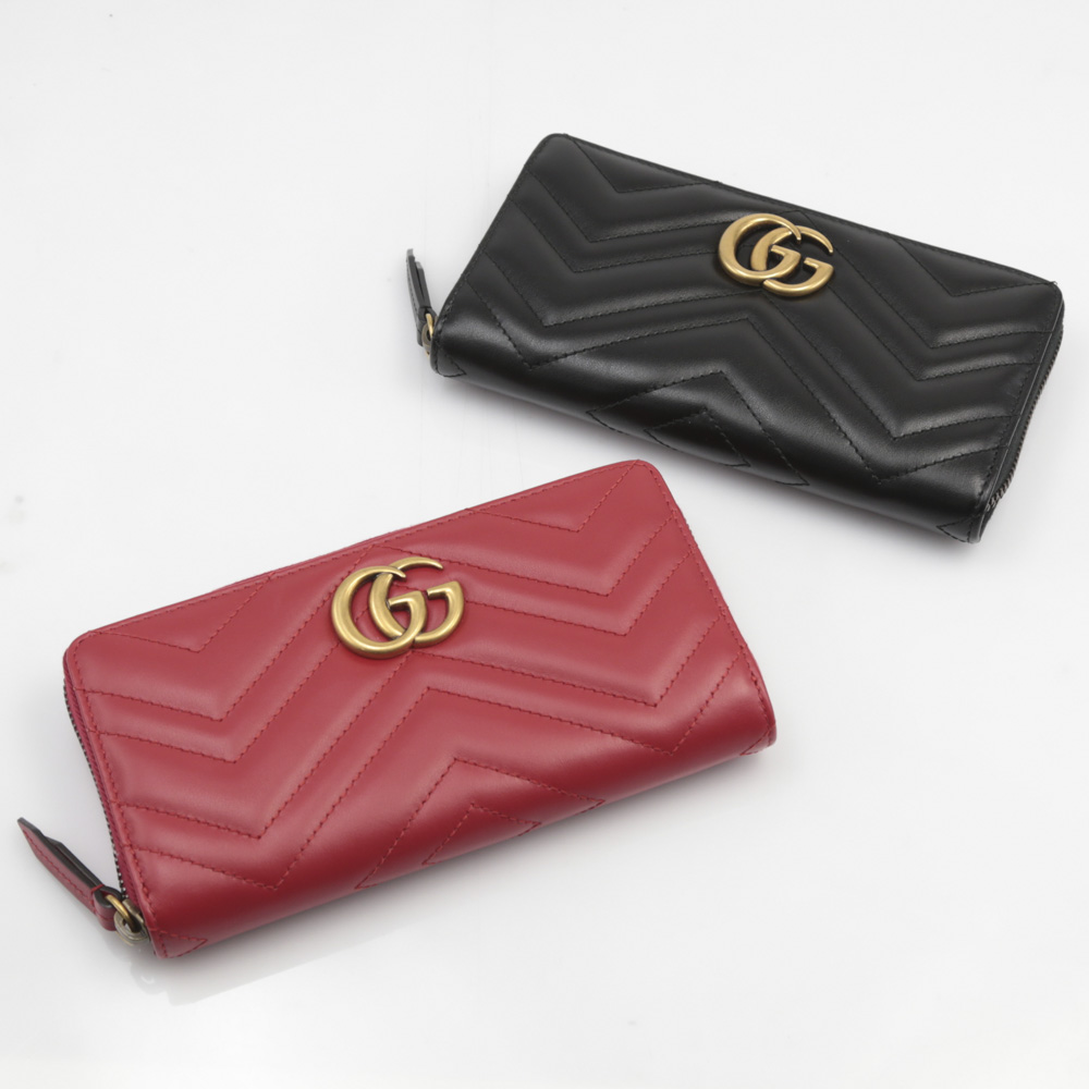 グッチ GUCCI GG MARMONT2.0ラウンド長財布 443123 DTD1T【FITHOUSE