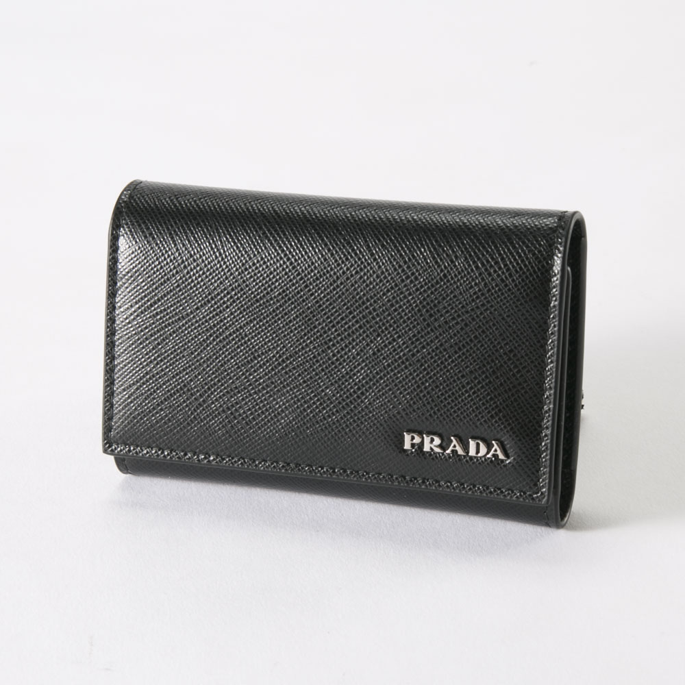 プラダ PRADA キーケース SAF.BICOLORE 6連/NERO 2PG002-C5S【FITHOUSE