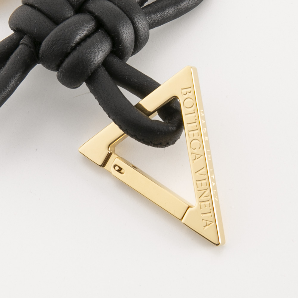 ボッテガヴェネタ BOTTEGA VENETA トライアングルレザーキーリング