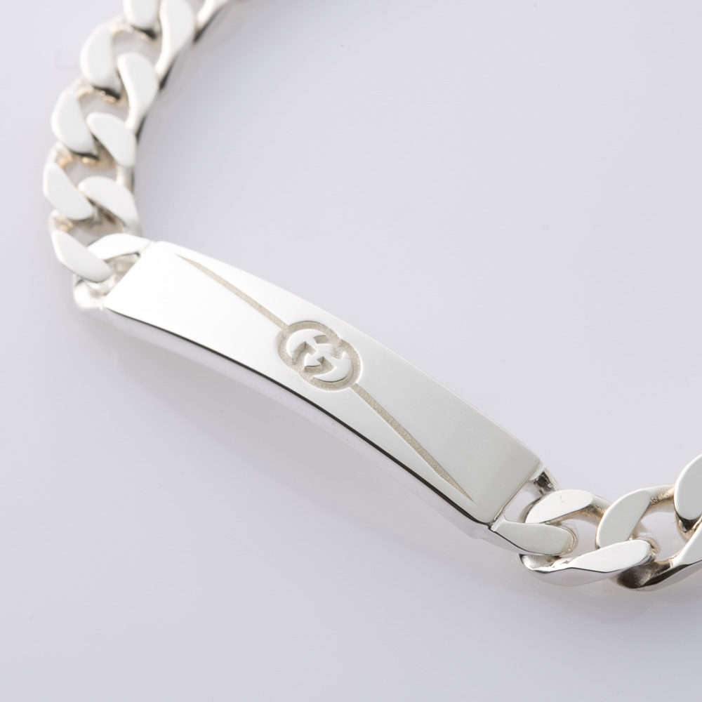 グッチ GUCCI ダイアゴナル インターロッキングG ブレスレット 774054