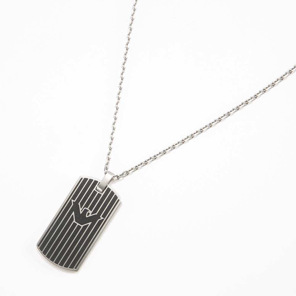 エンポリオアルマーニ EMPORIO ARMANI ネックレス ストライプイーグル
