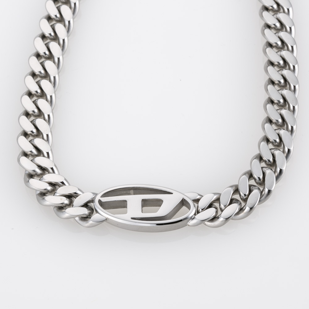ディーゼル DIESEL ロゴチェーンネックレス DX1433040【FITHOUSE