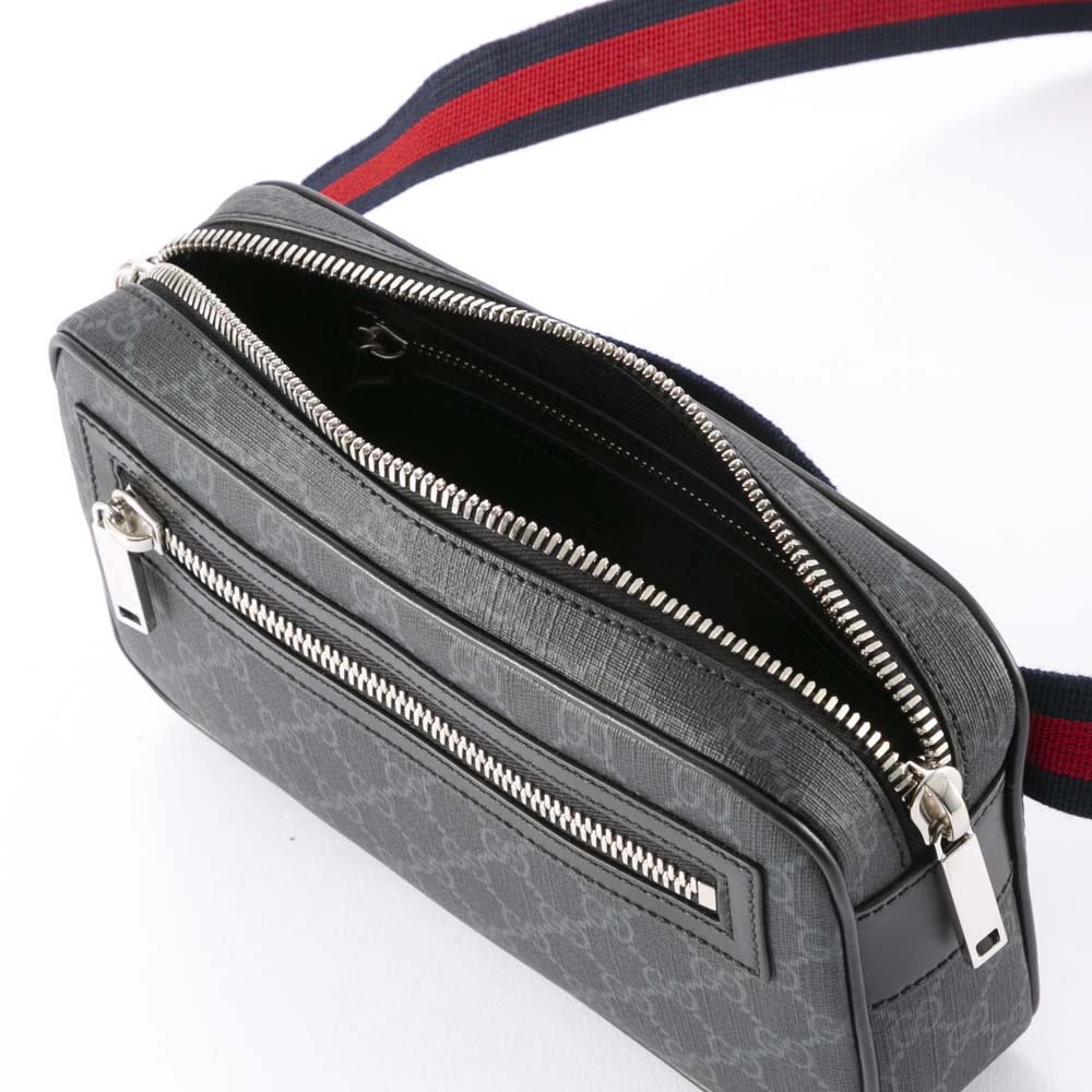 グッチ GUCCI GG ブラック スモール ベルトバッグ 792094 FADJM