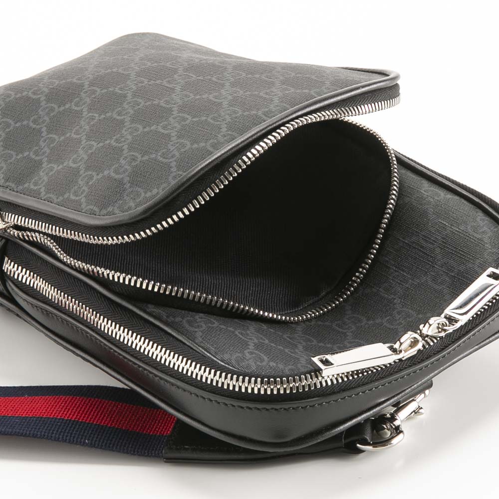 グッチ GUCCI ボディバッグ GG ブラック スモール スリングバッグ
