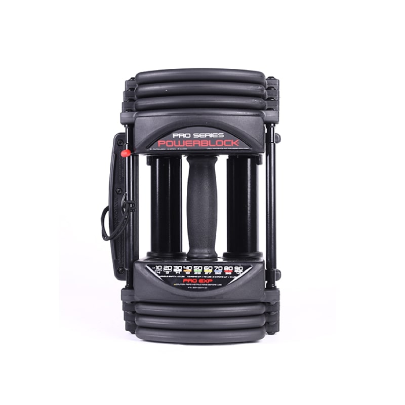 PowerBlock Pro EXP Stage 2 Set (5-70lbs) – Adjustable Dumbbells