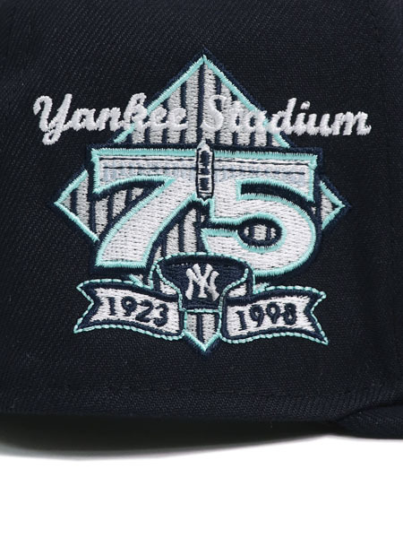 NEW ERA 59FIFTY CS YANKEES 75TH U/TIFFANY FB NVY - FIVESTAR