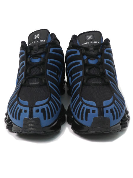 SALE】【送料無料】NIKE SHOX TL BLACK/COURT BLUE/METALLIC SLV