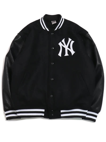 送料無料】FANATICS NEW YORK YANKEES MELTON PU STADIUM JACKE - FIVESTAR