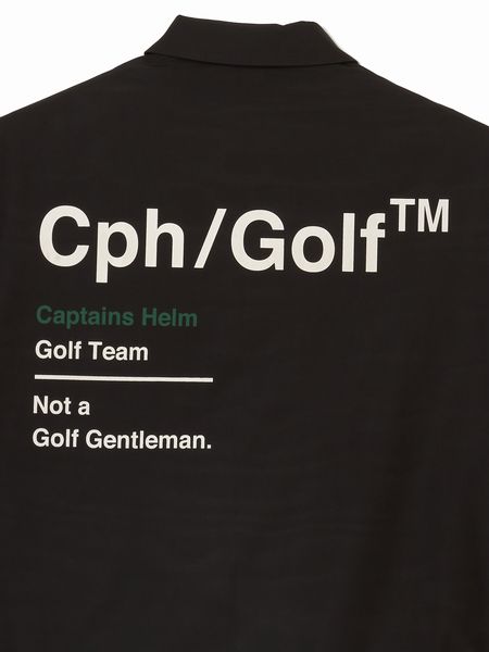 Captains Helm Golf / Cph/Golf™️ZIPPER COACH JKT -Black-