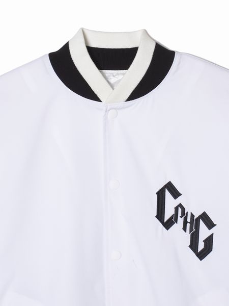 Captains Helm Golf /#09×2 IN OUT SWING-TOP JKT -White-