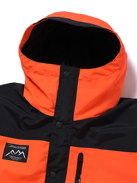 CHALLENGER / NYLON FIELD JACKET -Orange×Black-