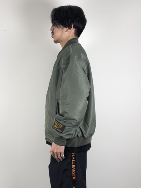 CHALLENGER / FLIGHT DERBY JACKET -Olive-