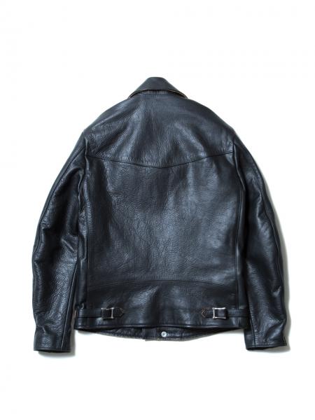COOTIE 3rd St Leather Jacket ライダースジャケット 【Black】 クーティ
