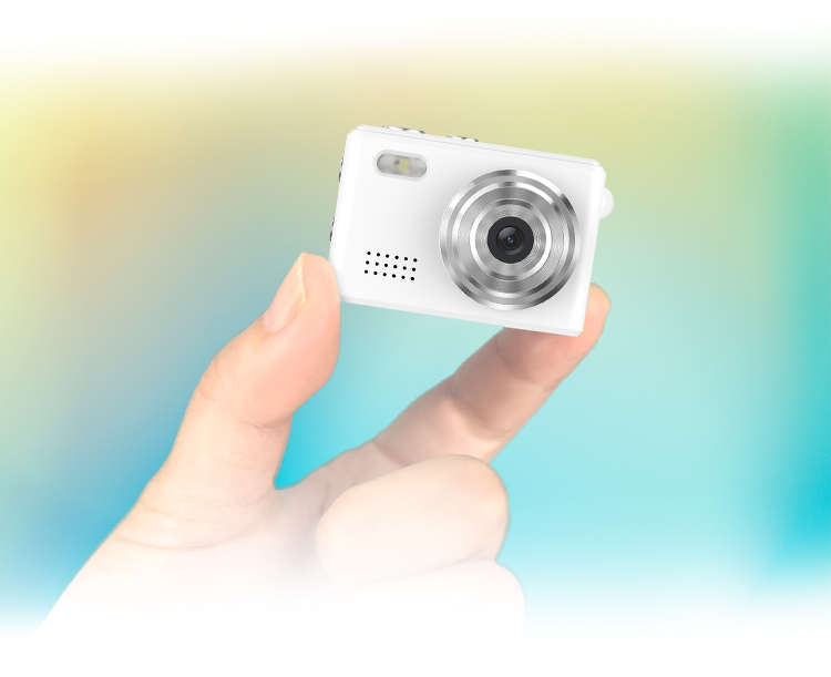 音声付きムービーも撮れる ミニデジタルカメラ F3DCMNT-01