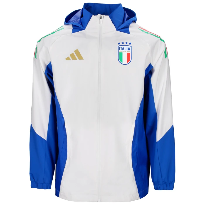 ITALY FIGC WHITE ALL WEATHER JACKET