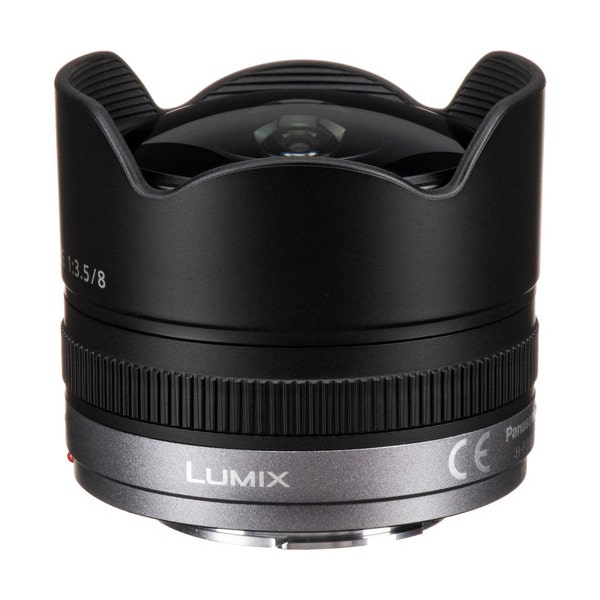 Panasonic Lumix G Fisheye 8mm f/3.5 Lens H-F008 - Filmtools