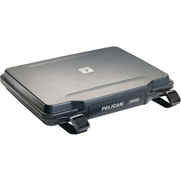 Pelican 1085 Hardback Laptop Computer Case with Foam - Black 1080